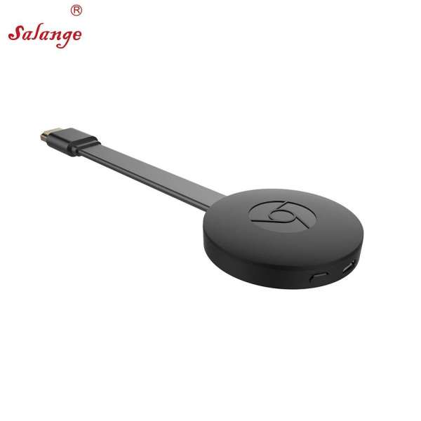 Salange E8 4K Chrome cast 2020 Wireless Mirror Screen Dongle for Projector Set Top Box Android TV Dongle with 2.4G 5.8G WiFi